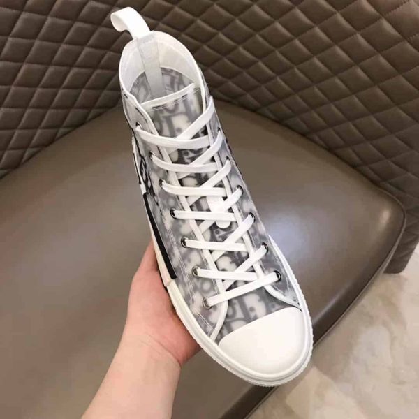 DIOR “B23” HIGH-TOP DIOR OBLIQUE SNEAKER – CD014 - Image 7