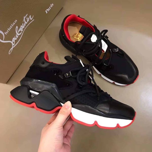 CHRISTIAN LOUBOUTIN RED- RUNNER SNEAKER – CL58 - Image 7