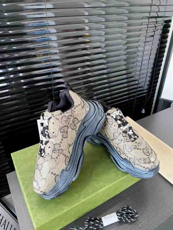 GUCCI x BALENCIAGA TRIPLE S TRAINERS – GG099 - Image 5