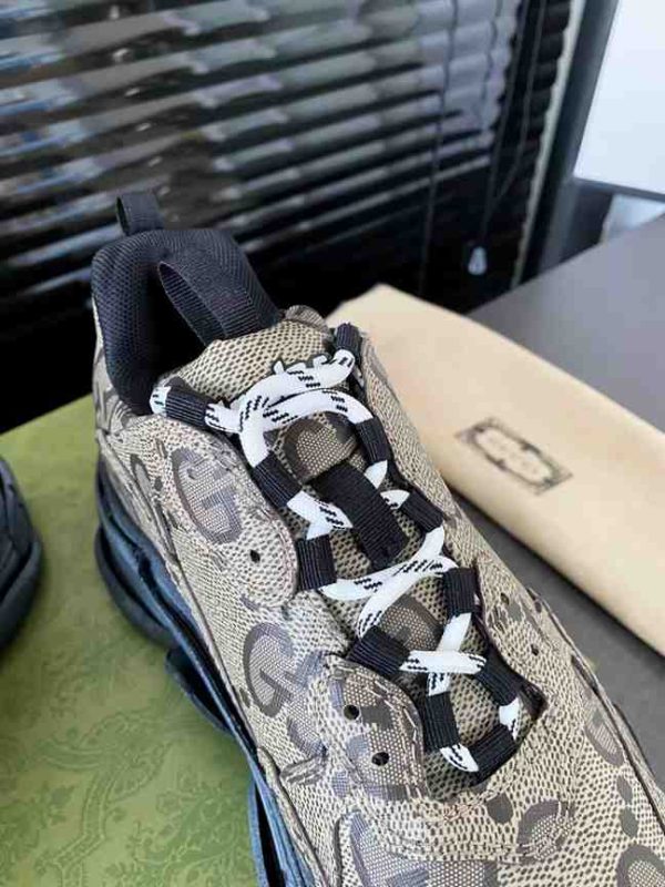GUCCI x BALENCIAGA TRIPLE S TRAINERS – GG099 - Image 4