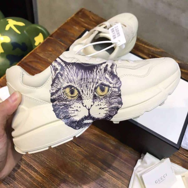 GUCCI RHYTON SNEAKER WITH MYSTIC CAT - Image 2