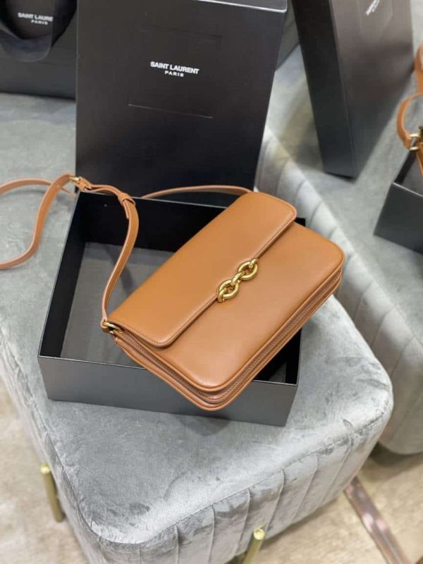LE MAILLON SATCHEL IN SMOOTH LEATHER – WBY011 - Image 6