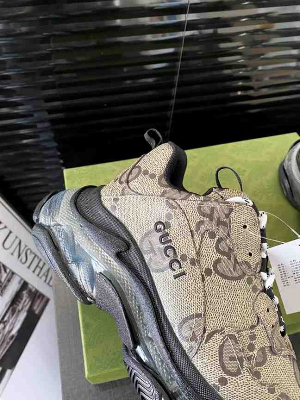 GUCCI x BALENCIAGA TRIPLE S TRAINERS – GG102 - Image 6