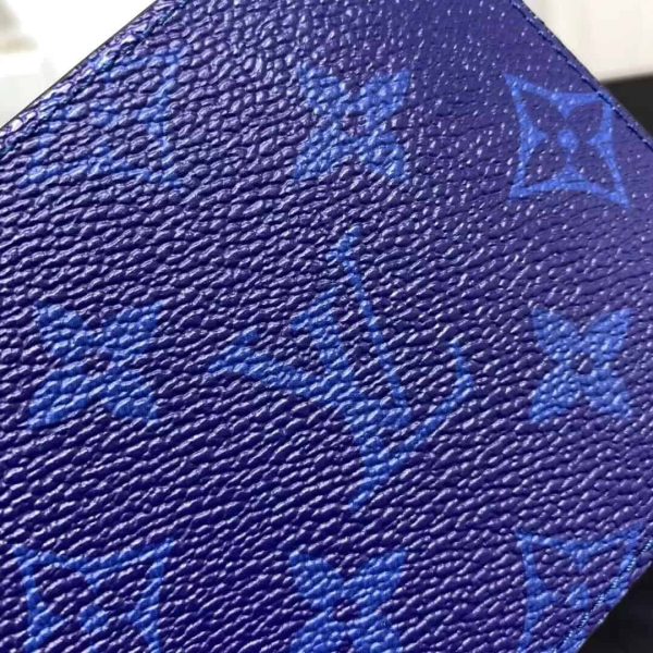 LOUIS VUITTON BLUE MULTIPLE WALLET - Image 5