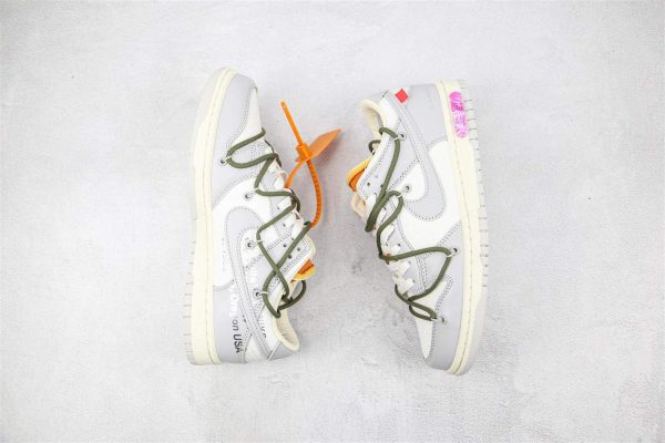 OFF WHITE X NIKE DUNK LOW SNEAKERS -NK67 - Image 5