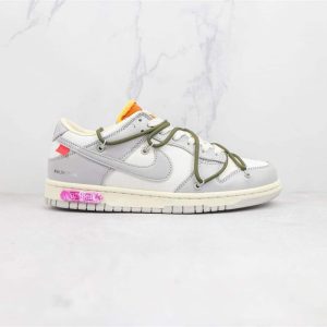OFF WHITE X NIKE DUNK LOW SNEAKERS -NK67