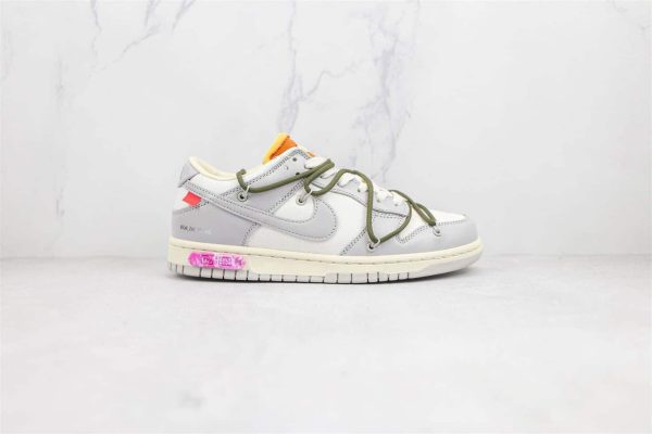 OFF WHITE X NIKE DUNK LOW SNEAKERS -NK67