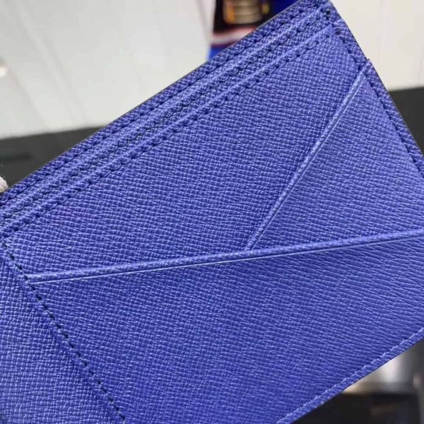LOUIS VUITTON BLUE MULTIPLE WALLET - Image 6