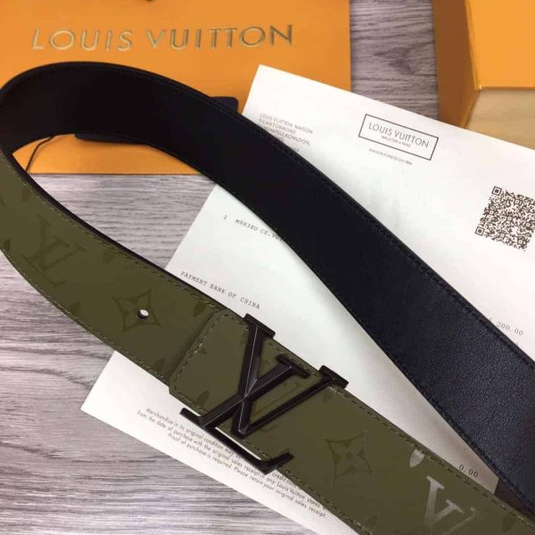 LOUIS VUITTON LV PYRAMIDE 40MM REVERSIBLE BELT – B114 - Image 6