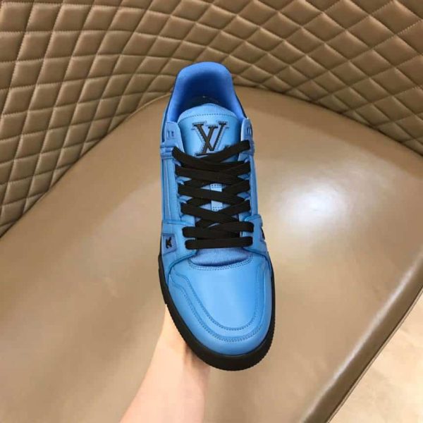 LOUIS VUITTON TRAINER SNEAKERS IN BLEU – LSVT128 - Image 3