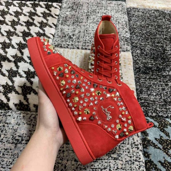 CHRISTIAN LOUBOUTIN HIGH TOP SNEAKER – CL6 - Image 6