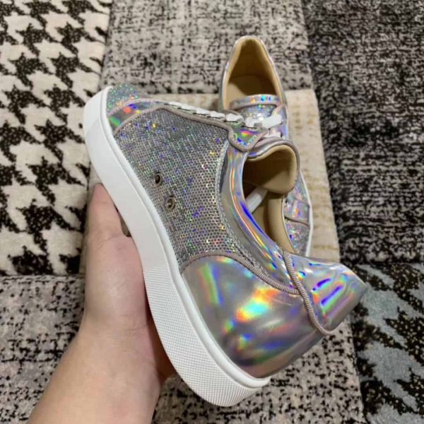 CHRISTIAN LOUBOUTIN LOW TOP SNEAKER- CL32 - Image 6