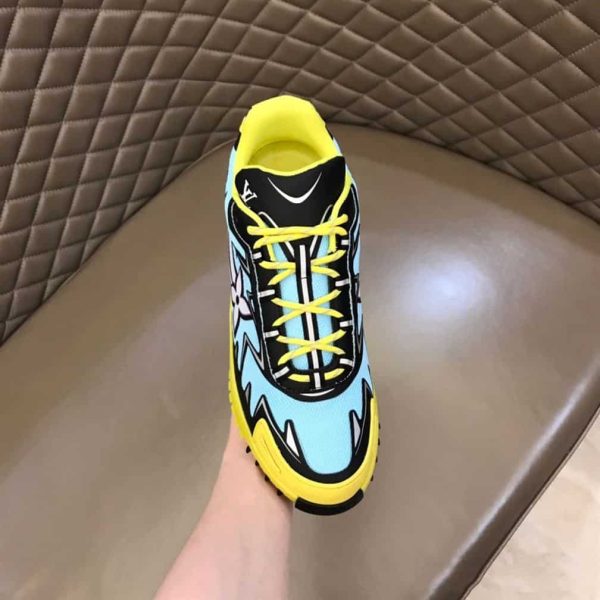 Louis Vuitton Sprint Sneakers In Yellow – LSVT118 - Image 4