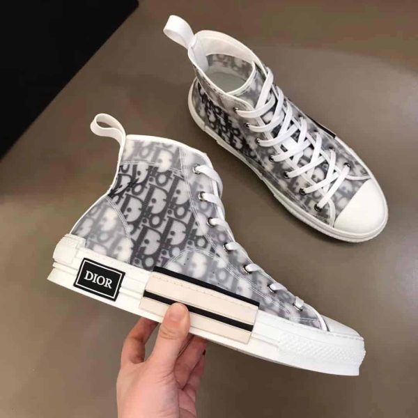 DIOR “B23” HIGH-TOP DIOR OBLIQUE SNEAKER – CD014 - Image 6