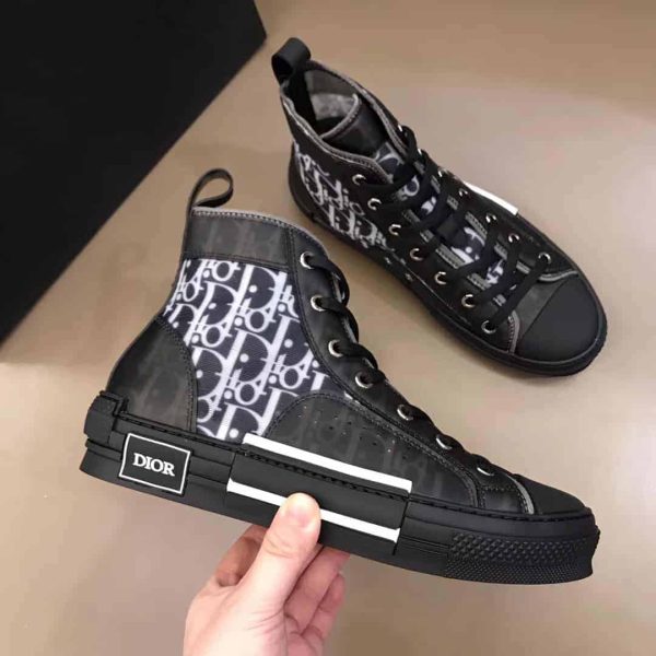 “B23” HIGH-TOP DIOR OBLIQUE SNEAKER – CD13 - Image 6