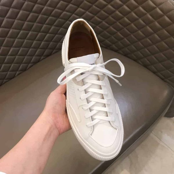 GIVENCHY WHITE BASKET TENNIS LIGHT SNEAKER – GVC43 - Image 6