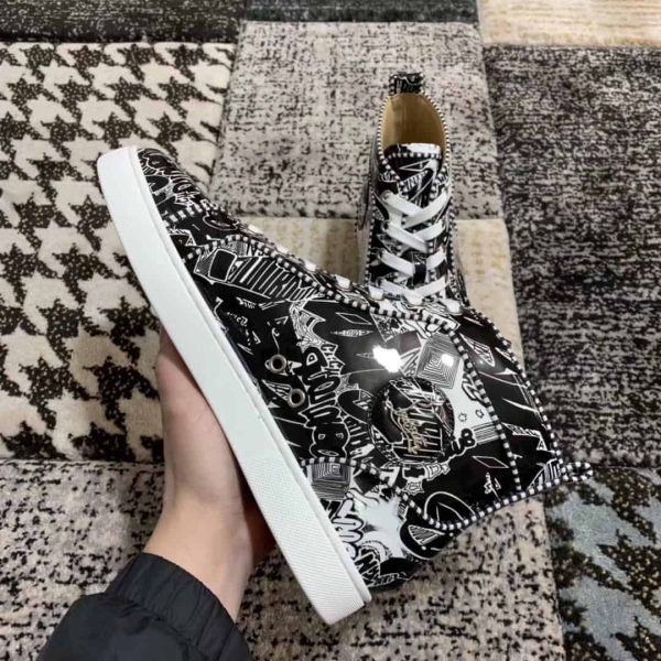 CHRISTIAN LOUBOUTIN HIGH TOP SNEAKER – CL30 - Image 6
