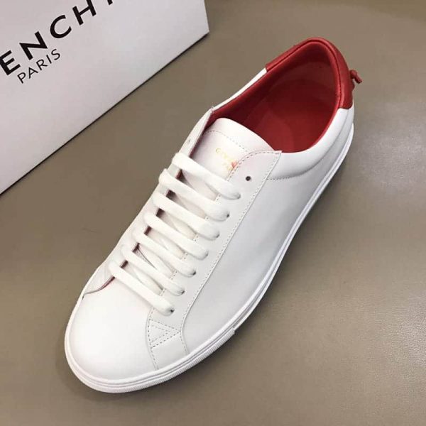GIVENCHY WHITE URBAN LEATHER SNEAKERS – GVC27 - Image 6