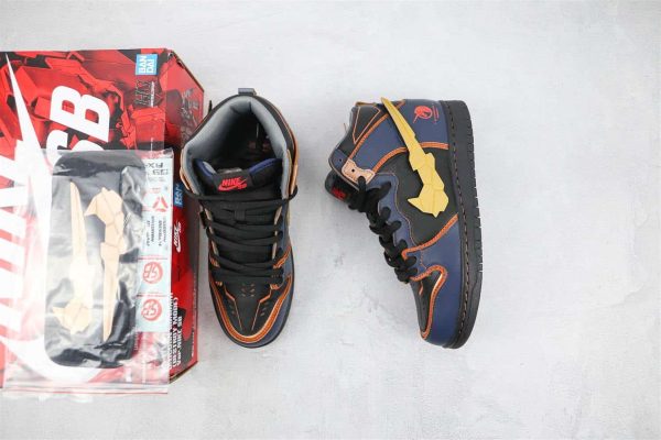 GUNDAM XNIKE SB DUNK HIGH SNEAKER – NK70 - Image 2