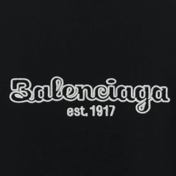 BALENCIAGA CHEST LOGO SHORT SLEEVE T SHIRT - Image 4