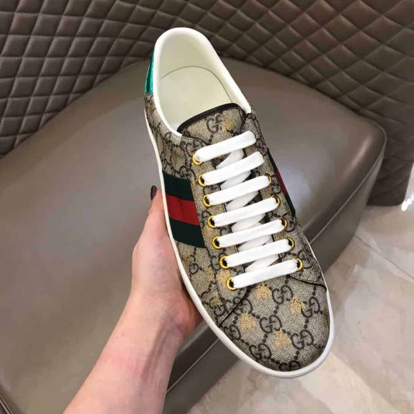 GUCCI ACE GG SUPREME SNEAKER WITH BEES – GC32 - Image 2