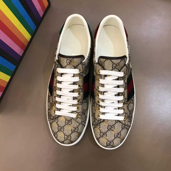 GUCCI ACE GG SUPREME SNEAKER WITH BEES – GC32 - Image 6