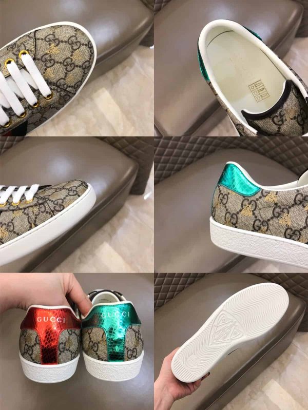 GUCCI ACE GG SUPREME SNEAKER WITH BEES – GC32 - Image 3