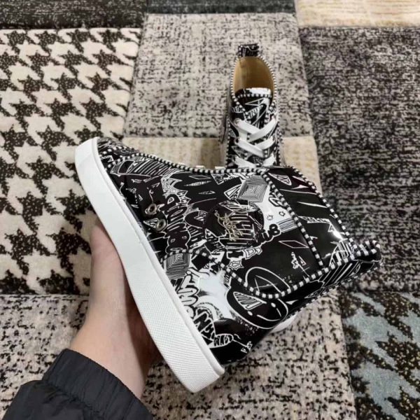 CHRISTIAN LOUBOUTIN HIGH TOP SNEAKER – CL30 - Image 5