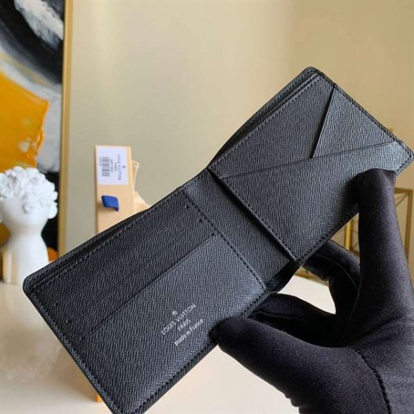 Louis Vuitton Multiple Wallet Monogram Eclipse Canvas M61695 – WWE049 - Image 6