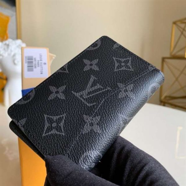 Louis Vuitton Pocket Organizer Monogram Eclipse Canvas M61696 – WWE045 - Image 6