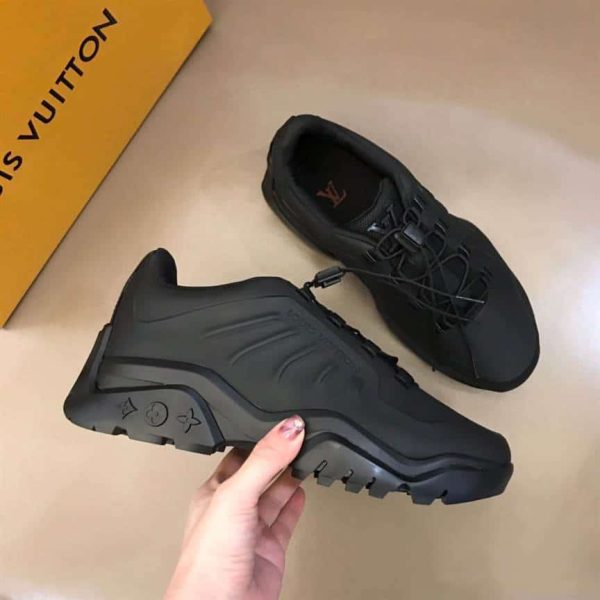 LOUIS VUITTON MILLENIUM SNEAKER IN BLACK – LSVT125 - Image 5
