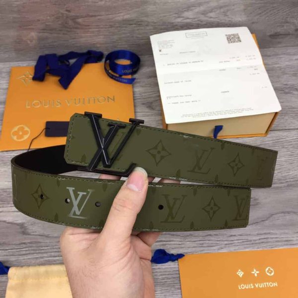 LOUIS VUITTON LV PYRAMIDE 40MM REVERSIBLE BELT – B114 - Image 5