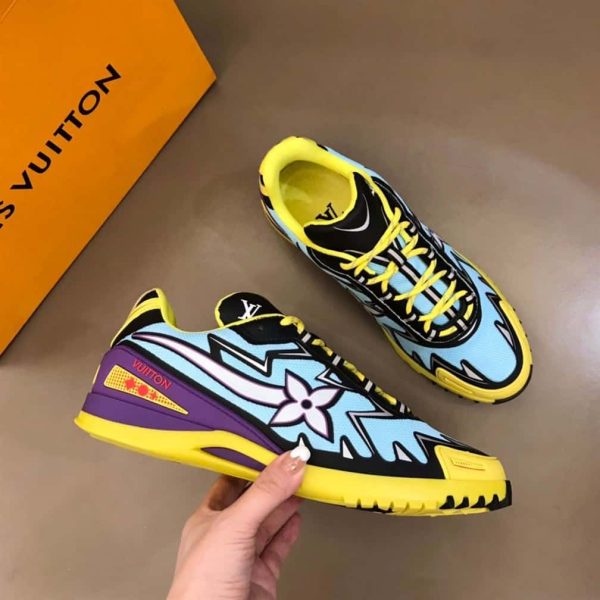 Louis Vuitton Sprint Sneakers In Yellow – LSVT118 - Image 5