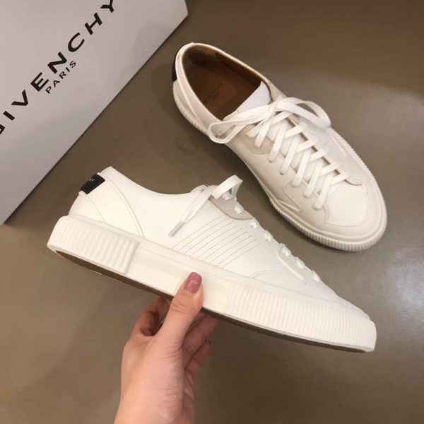 GIVENCHY WHITE BASKET TENNIS LIGHT SNEAKER – GVC43 - Image 5
