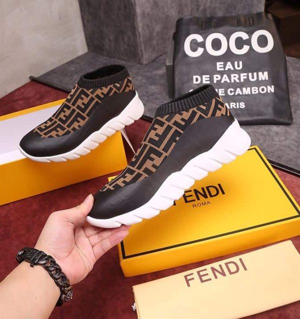Fendi Tech Fabric Low-Tops – FD002 - Image 7