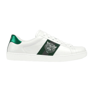 GUCCI TIGER ACE EMBROIDERED SNEAKER WHITE – GC27
