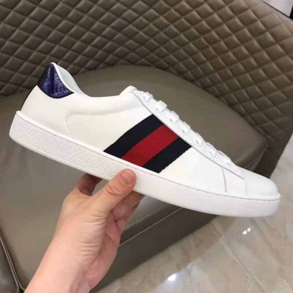 GUCCI ACE NAVY BLUE SNEAKER – GC21 - Image 2