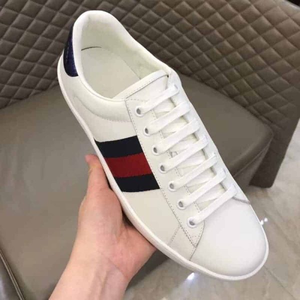 GUCCI ACE NAVY BLUE SNEAKER – GC21 - Image 8