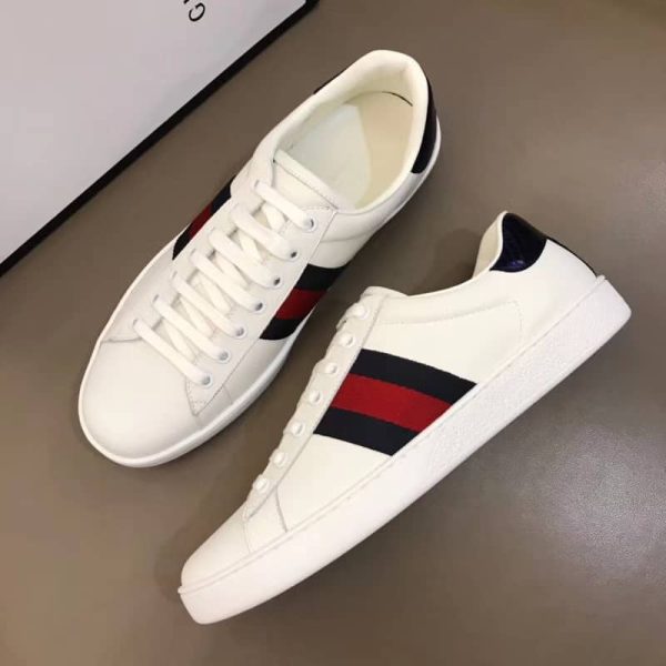 GUCCI ACE NAVY BLUE SNEAKER – GC21 - Image 6
