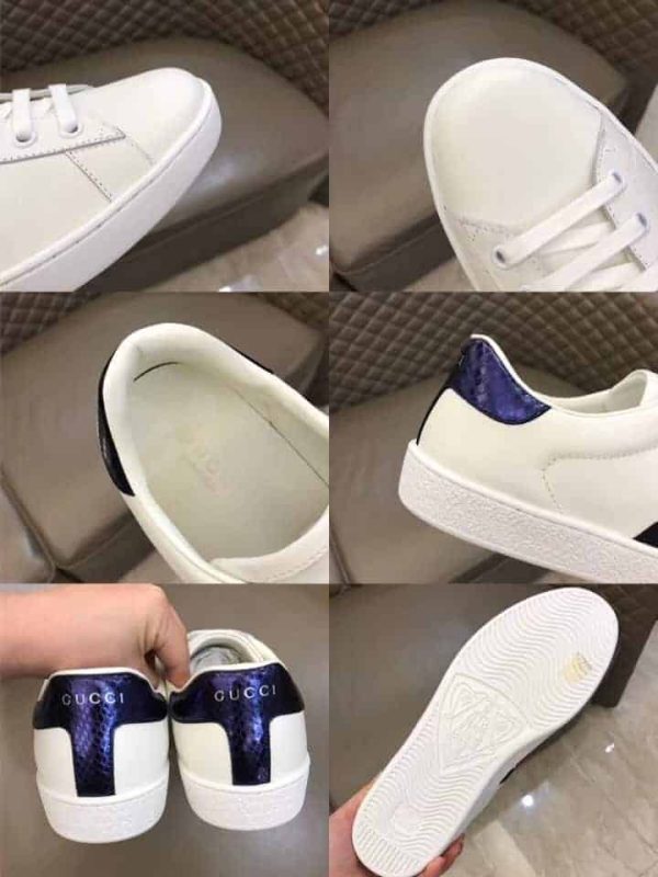 GUCCI ACE NAVY BLUE SNEAKER – GC21 - Image 3