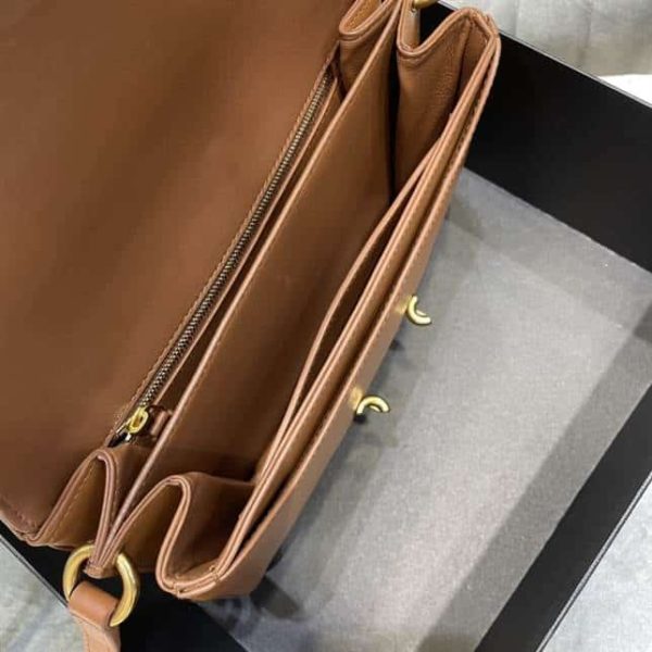 LE MAILLON SATCHEL IN SMOOTH LEATHER – WBY011 - Image 5