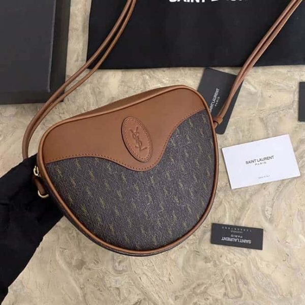 LE MONOGRAMME CŒUR BAG IN CANVAS AND SMOOTH LEATHER – WBY14 - Image 3