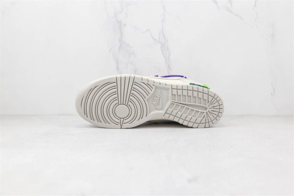 OFF WHITE X NIKE DUNK LOW SNEAKERS – NK66 - Image 6
