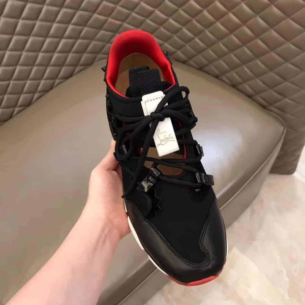 CHRISTIAN LOUBOUTIN RED- RUNNER SNEAKER – CL58 - Image 4