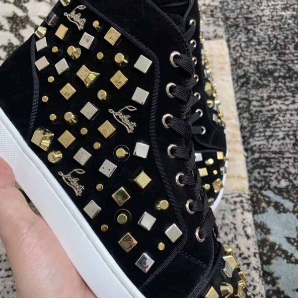 CHRISTIAN LOUBOUTIN HIGH TOP SNEAKER – CL72 - Image 4