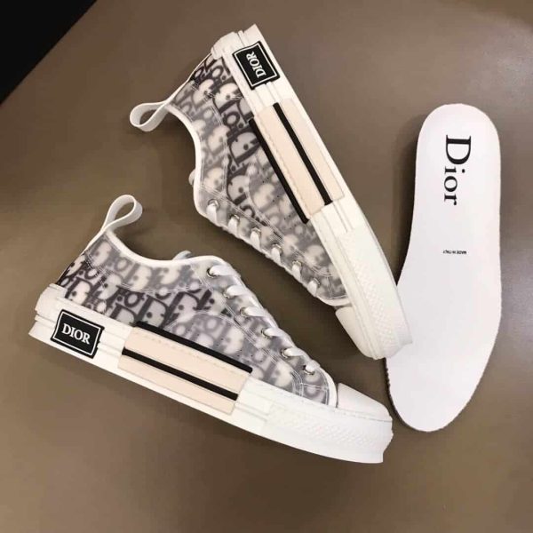 DIOR OBLIQUE TECHNICAL CANVAS B23 SNEAKER – CD2 - Image 4