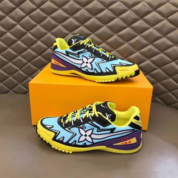 Louis Vuitton Sprint Sneakers In Yellow – LSVT118 - Image 6