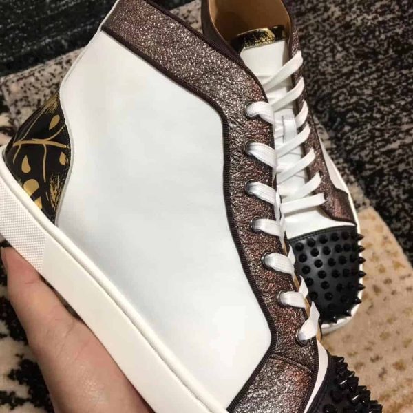 CHRISTIAN LOUBOUTIN HIGH TOP SNEAKER – CL38 - Image 4