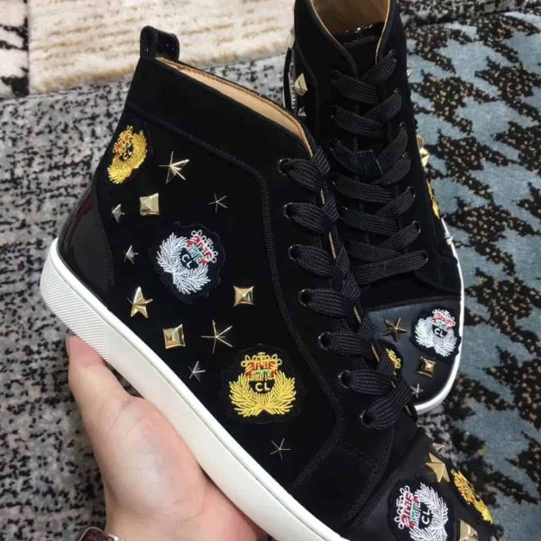 CHRISTIAN LOUBOUTIN HIGH TOP SNEAKER – CL49 - Image 4