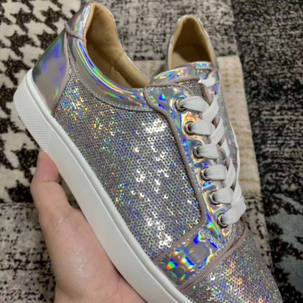 CHRISTIAN LOUBOUTIN LOW TOP SNEAKER- CL32 - Image 4